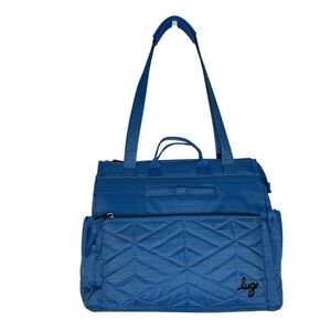 Lug Soprano Tote Bag Brushed Marina EUC